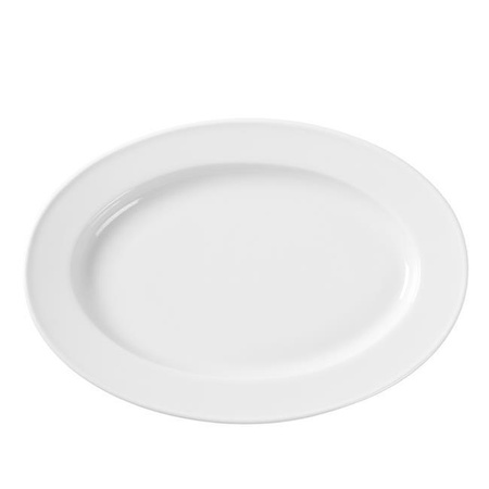 Półmisek owalny Bianco 390 x 270 mm biały