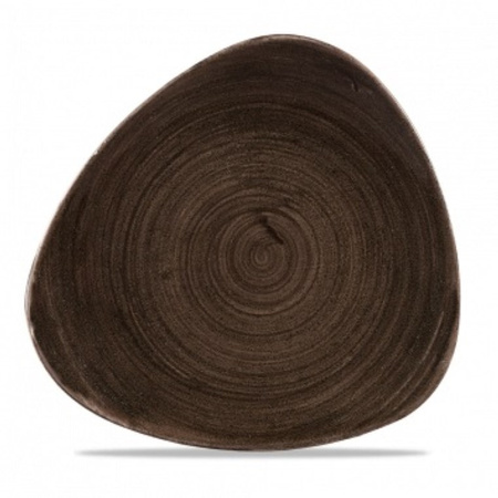 STONECAST PATINA IRON BLACK TALERZ TRÓJKĄTNY ŚR. 229 MM