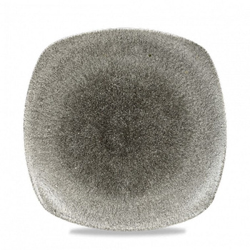 Talerz kwadratowy 252 x 252 mm Raku Quartz Black