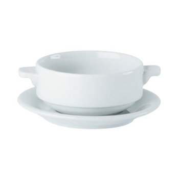Porcelite bulionówka z uchwytem 280ml