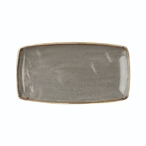 STONECAST PEPPERCORN GREY Półmisek prostokątny Oblong 295 x 140 mm/12 szt.