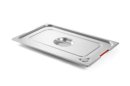 Pokrywa GN 1/2 z wycięciem na uchwyty i uszczelką, nierdzewna Hendi Profi Line 804322