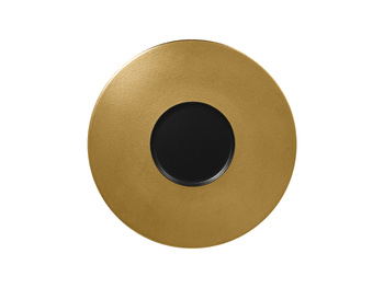 Metalfusion Talerz płaski gourmet złoty 29cm