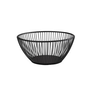 SVART koszyk metalowy czarny 17,5 x 8 cm