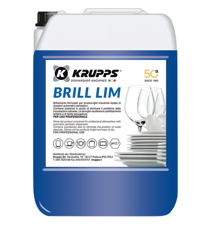 Profesjonalny płyn płyn nabłyszczający KRUPPS 5kg | BRILL LIM