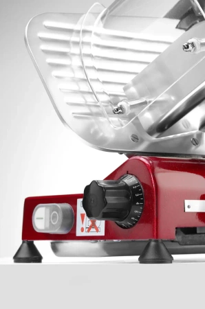 Krajalnica 250 Red Edition, HENDI, Profi Line, 220-240V/320W, 514x484x(H)373 mm 210086