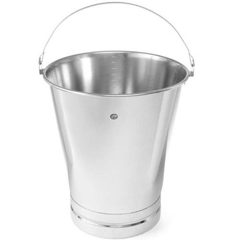 Wiadro z pierścieniem, poj. 15 l, nierdzewne Hendi 516720