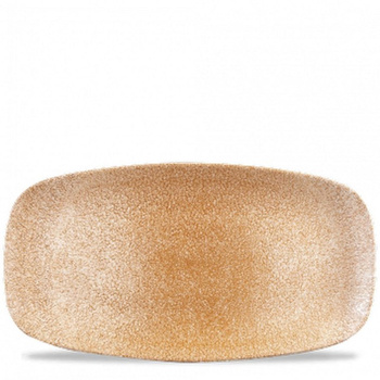 Półmisek prostokątny 189 x 355 mm Raku Garnet Orange