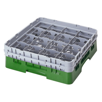 Kosz na szklanki max. 10.9 cm, wys. 19.4 cm zielony