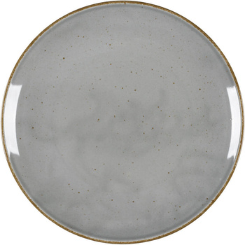 Talerz płytki, kolor szary, Hotel, O 210 mm