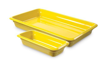 Pojemnik porcelanowy żółty GN1/2 Fine Dine