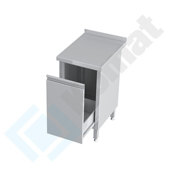 Stół z szufladą wysoki front 600x600 mm KST-039