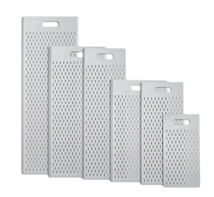 AM-4070AF Płyta do pizzy prostokątna perforowana 400 x 700 mm