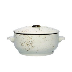 CRAFT WHITE biała miska bulionówka z uchwytami 165 mm 425 ml (bez pokrywki) /6