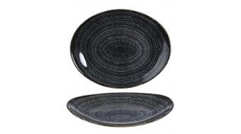 Talerz owalny 255x317 mm Characoal Black Studio Prints