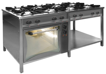 Trzon gastronomiczny Egaz TG 8740/PKE-1 1740x700x850 mm