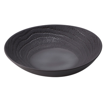 Talerz głeboki 24cm ARBORESCENCE czarny