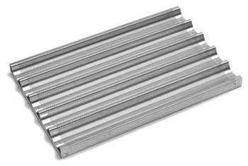 Blacha do bagietek 60x40 cm perforowana, aluminiowa hendi 808238