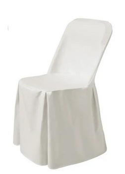 Pokrowiec na krzesło Excellent - biały Hendi 813096