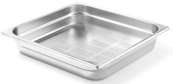 Pojemnik GN 2/3 65 perforowany, nierdzewny Hendi Profi Line 802335