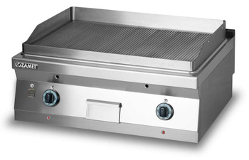 Grill płytowy gazowy -płyta ryflowana