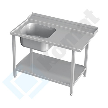 Stół załadowczy ze zlewem do zmywarki 1700 mm KST-151