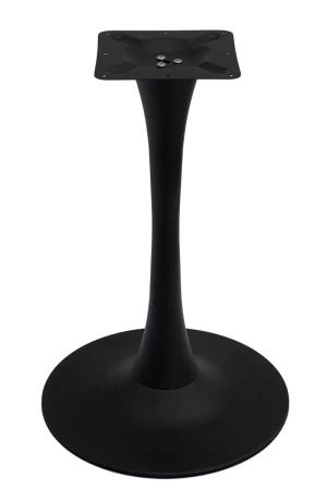 Postument podstawa stolika noga czarna okrągła ARP755