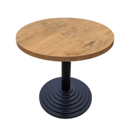 Stolik kawiarniany ARP0610 – okrągły Fi68cm, dąb lancelot