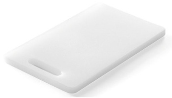 Deska do krojenia 30x20 cm, biała, Hendi 826355