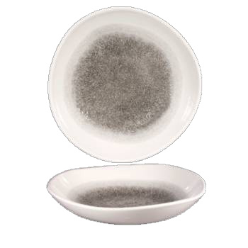 Miska coupe 253 mm Raku Quartz Black