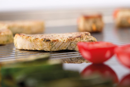 Płyta grillowa700,szer.800,1/2-1/2,OP