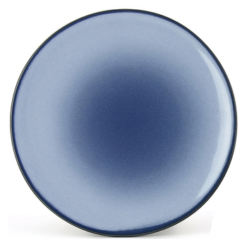 EQUINOXE Talerz płaski 31,5 cm, niebieski