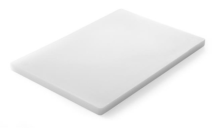 Deska do krojenia 50x35 cm, biała, Hendi 826386