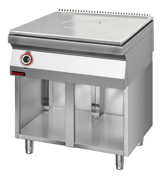 Solid Top 700.KG/I-800.S gazowy chromowany 800 mm na podstawie szafkowej otwartej | LINIA 700