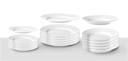 Zestaw talerzy Everyday - 18 elementów Wariant podstawowy
