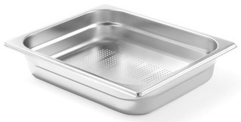 Pojemnik GN 1/2 40 perforowany, nierdzewny Hendi Profi Line 802441