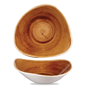 STONECAST PATINA VINTAGE COPPER MISKA TRÓJKĄTNA POJ. 600 ML