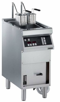 MAKARONIARKA ELEKTRYCZNA AUTOMATYCZNA 1 KOMOROWA 24,5 L NA PODSTAWIE, 9 KW, 400 MM