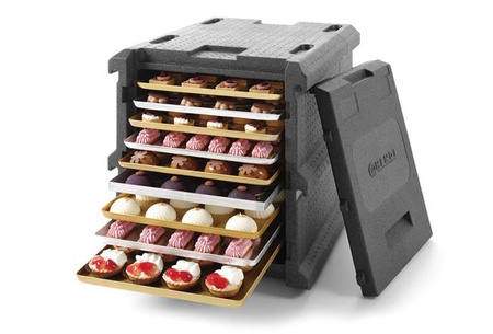 Pojemnik termoizolacyjny 9x 600x400 mm – cateringowy