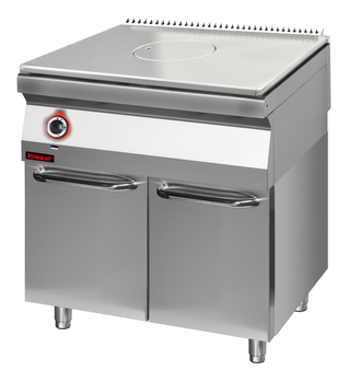 Solid Top gazowy 800 mm na podstawie szafkowej zamkniętej 700.KG/I-800.S.D Kromet