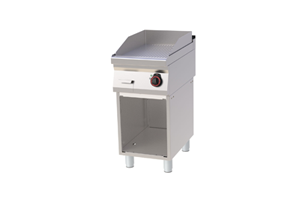 FTRC 70/40 E ﻿Płyta grillowa elektryczna ryflowana chromowana