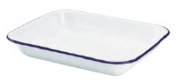 Blacha do pieczenia emaliowana 280x230 mm Enamel Wide