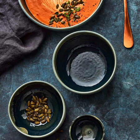 Miska sztaplowana 75 mm Aurora Vesuvius Burnt Emerald