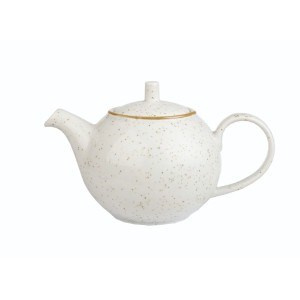 STONECAST BARLEY WHITE Dzbanek na herbatę 426 ml, h 105 mm/ 4 szt.