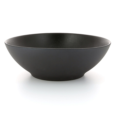 Equinoxe talerz głęboki cast iron style 19 cm czarny