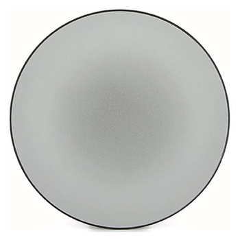Equinoxe talerz płaski 21,5 cm szary
