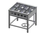 Taboret gazowy Egaz TG 425.2 900x900x850 mm