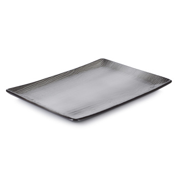 SWELL Półmisek 32x23 cm czarny piasek