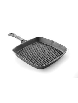 Patelnia żeliwna do grillowania 23x23 cm Hendi 629932