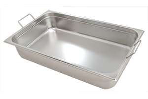 GNDU - 2/1-200 ﻿Pojemnik gastronomiczny z uchwytami perforowany